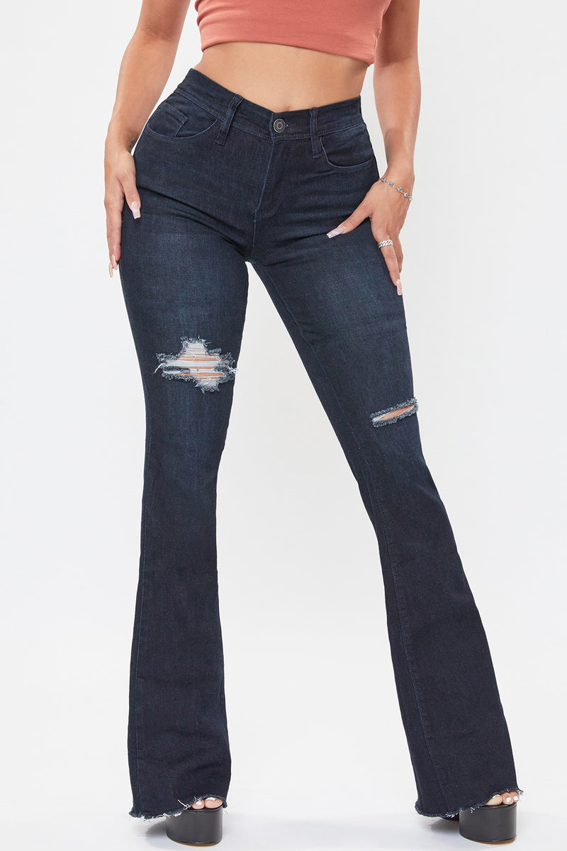 klatre emulering barrikade YMI Scarlett High Rise Flare Jeans | 512 Boutique