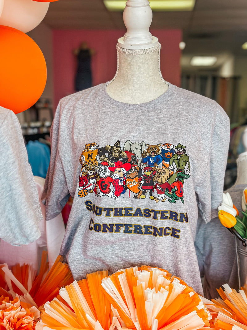 SEC Conference -Gray Tshirt