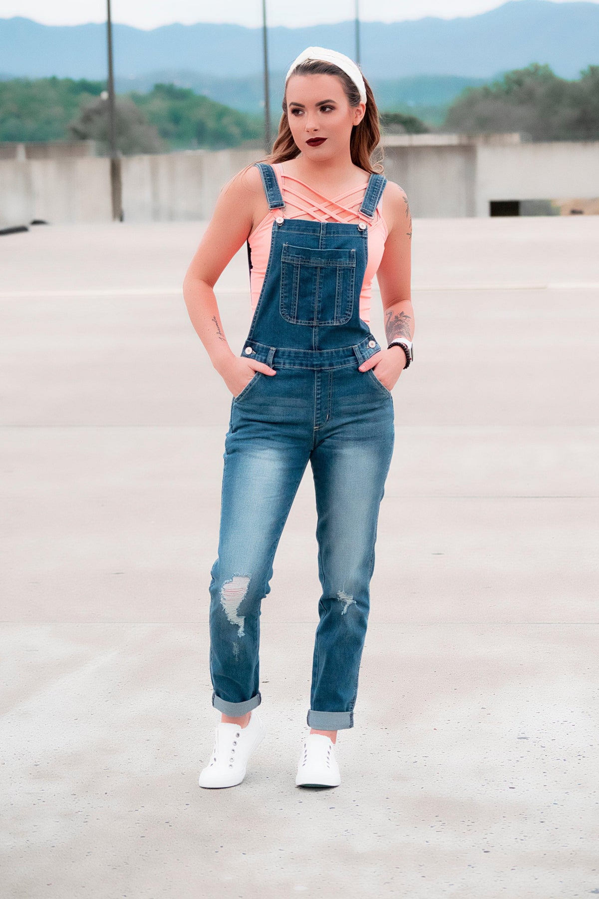 Isabella Kancan Overalls - 512 Boutique