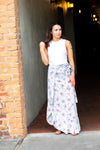 Wrapped up in you Floral Skirt - 512 Boutique