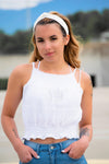 Summer Dreamin Top- White - 512 Boutique