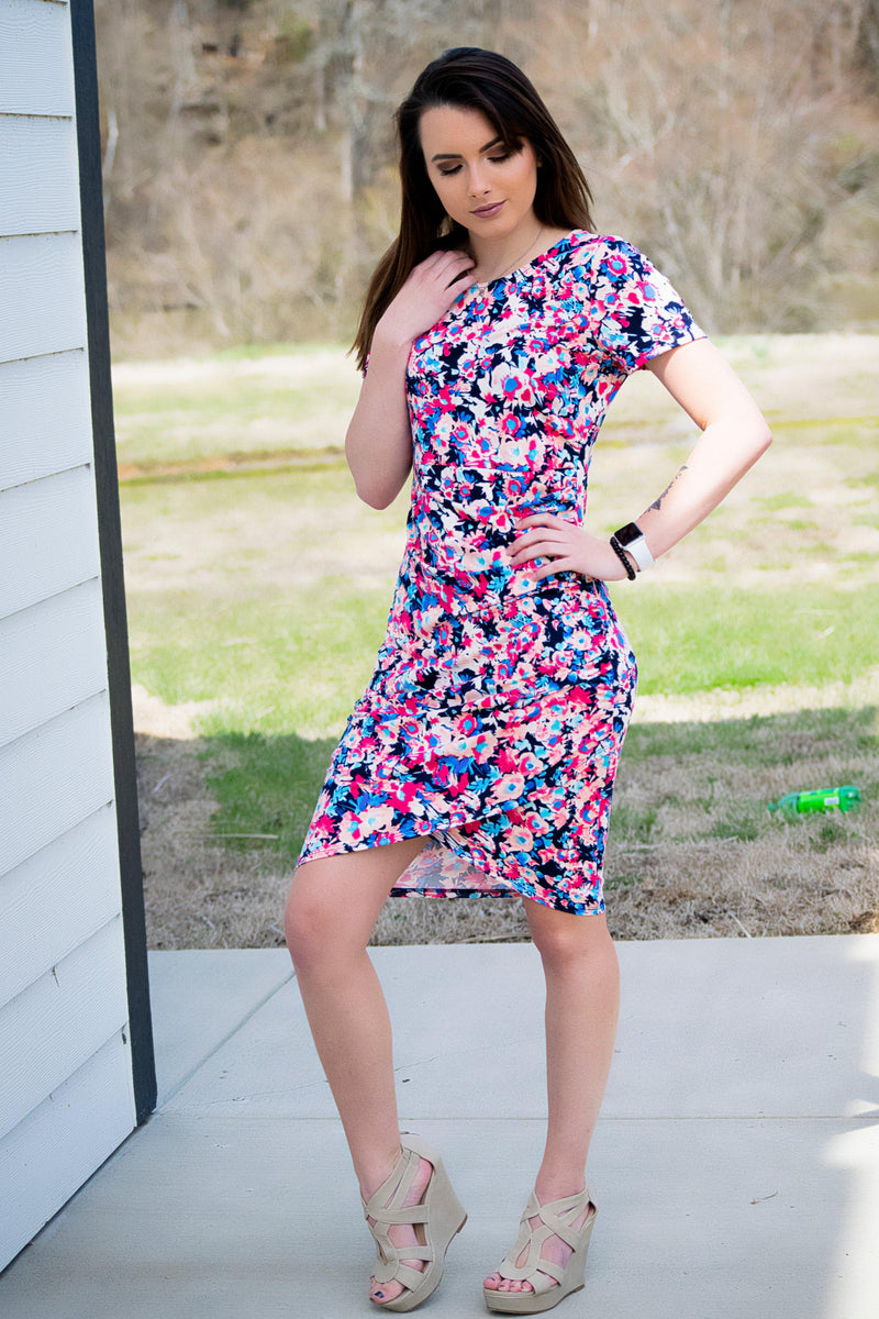 Star of the Show Dress- Navy - 512 Boutique