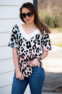 Lisa Animal Print Top - 512 Boutique