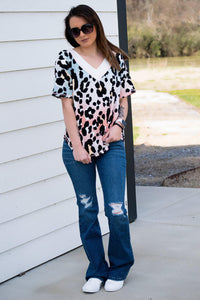 Lisa Animal Print Top - 512 Boutique