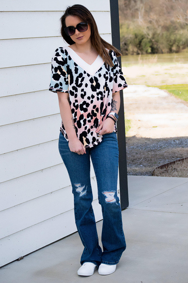 Lisa Animal Print Top - 512 Boutique