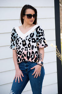 Lisa Animal Print Top - 512 Boutique