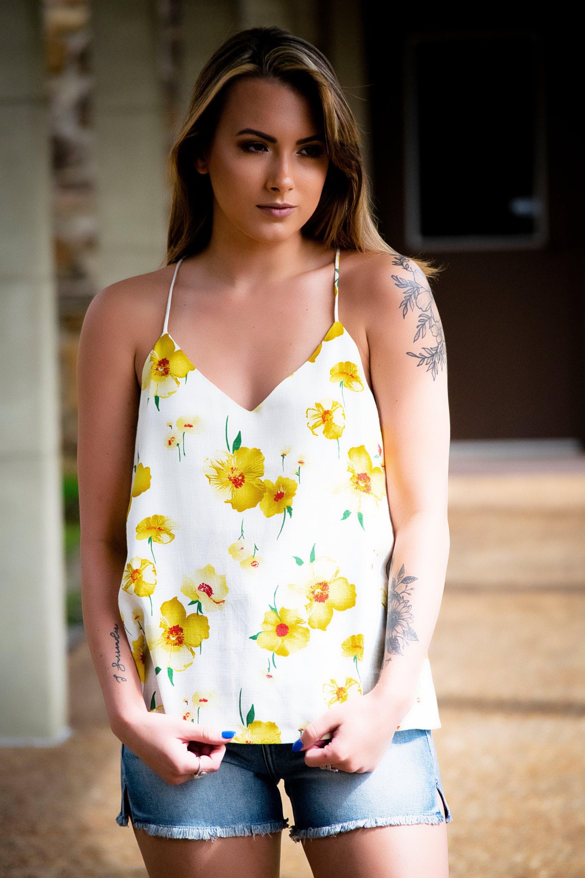 Enchanted April Tank - 512 Boutique