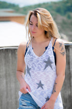 Ivory Star Tank - 512 Boutique