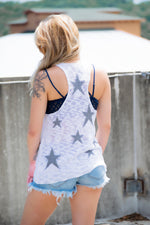 Ivory Star Tank - 512 Boutique