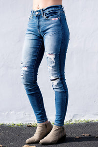 Rhett KanCan Aztec Jeans - 512 Boutique
