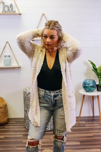 Be Yourself Cardigan- Cream