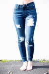 Ellie Distressed Kancan Jeans - 512 Boutique