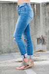 Alyssa Kancan Button Fly Jeans - 512 Boutique