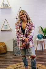 The Layla Shacket- Pink