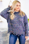 On Repeat Sweater- Navy
