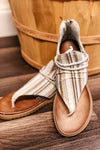 Very G Dakota Sandals- Cream - 512 Boutique
