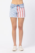 Judy Blue American Flag Shorts