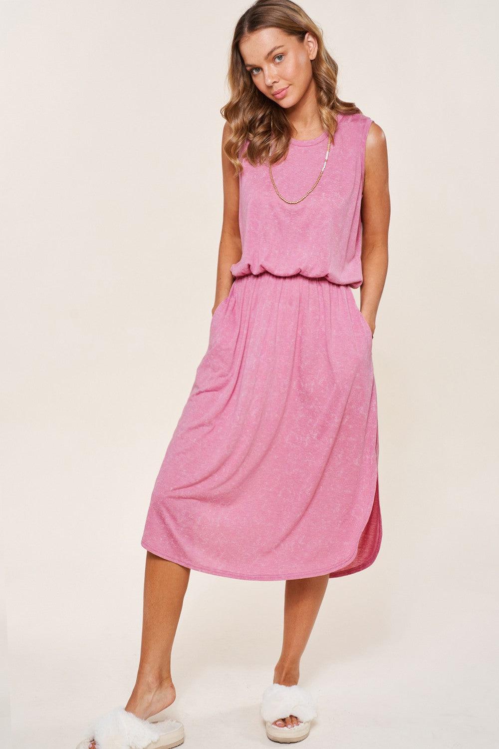 The Betsy Dress - Dusty Rose
