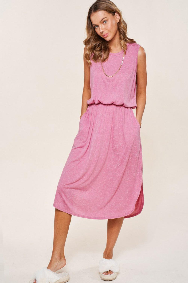 The Betsy Dress - Dusty Rose