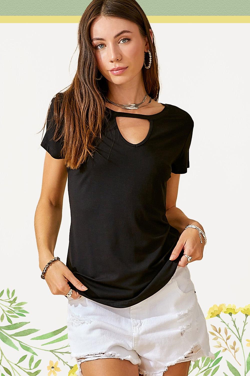 The Darcie Top- Black
