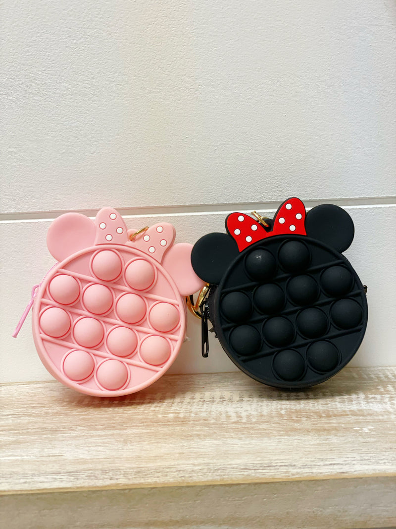 Mouse Coin Purse Pop-it