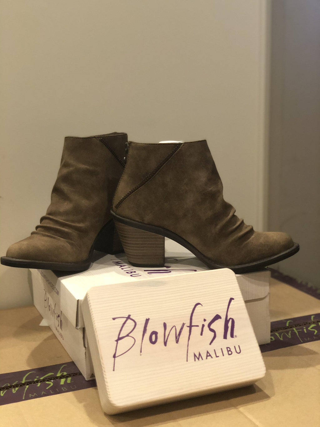 Blowfish Liberty Boot-Taupe - 512 Boutique
