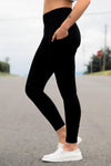Work It out leggings- Black - 512 Boutique