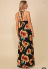 Sunflower Dress - Black