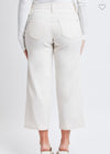 Misty High Rise Wide Leg Flood Gardenia