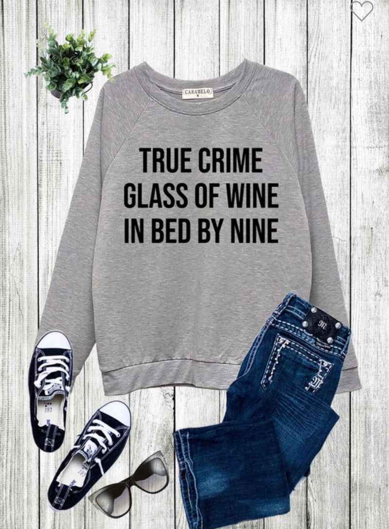 True Crime sweatshirt - 512 Boutique