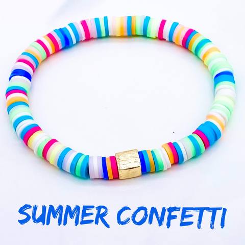 Summer Confetti Bracelet Collection- Summer Confetti - 512 Boutique